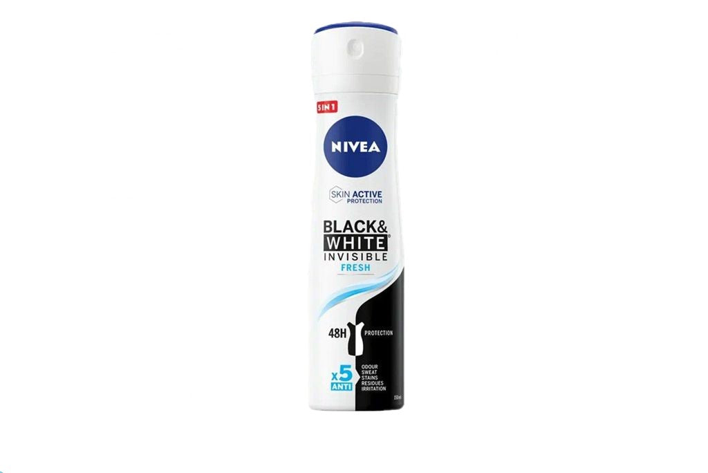 nivea deodorante black e white fresh 150ml
