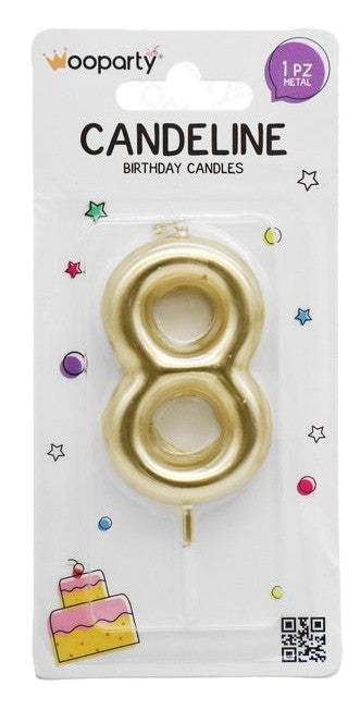 candeline oro 8
