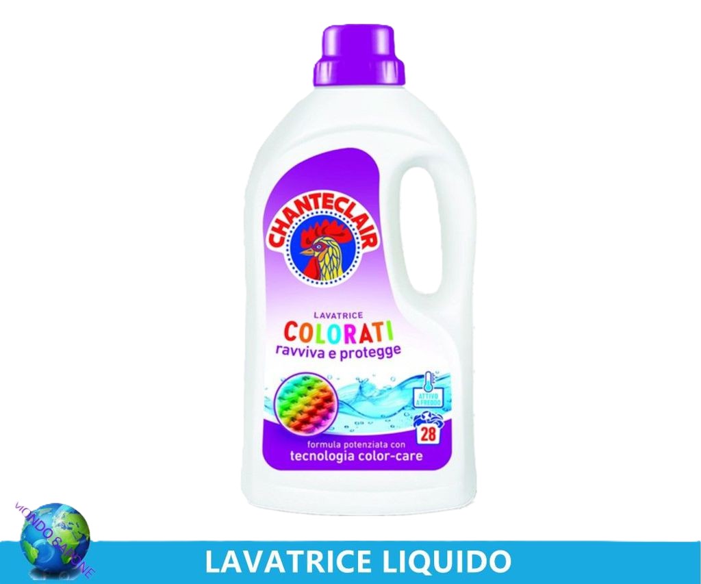 chanteclair lavatrice colorati 1260ml