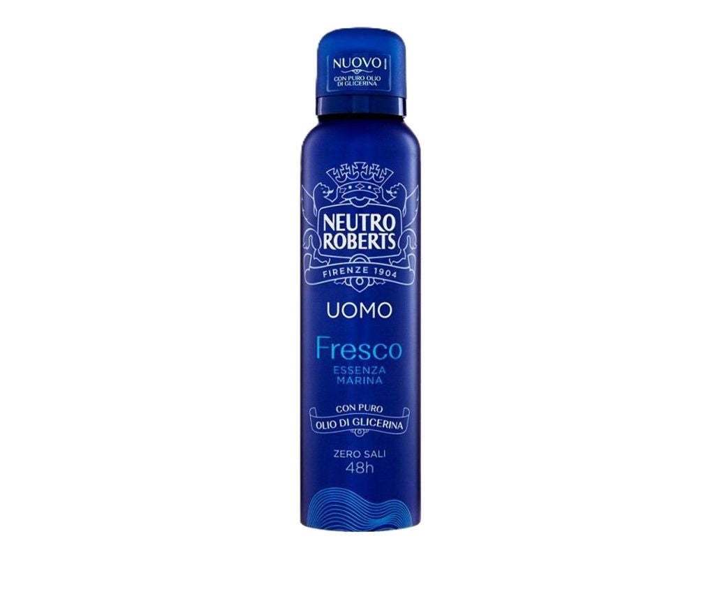 neutro roberts uomo deodorante fresco essenza marino 150ml