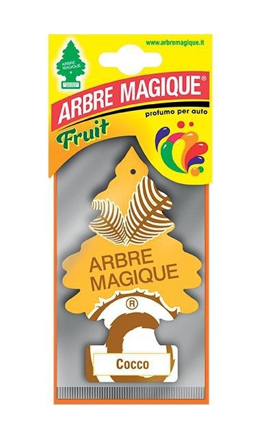 profumo per auto arbre magique cocco