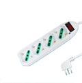 multipresa 4 prese 10/16A bipasso/schuko spina10A 5m