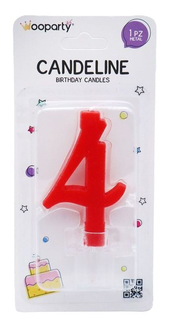 candeline rosso 4