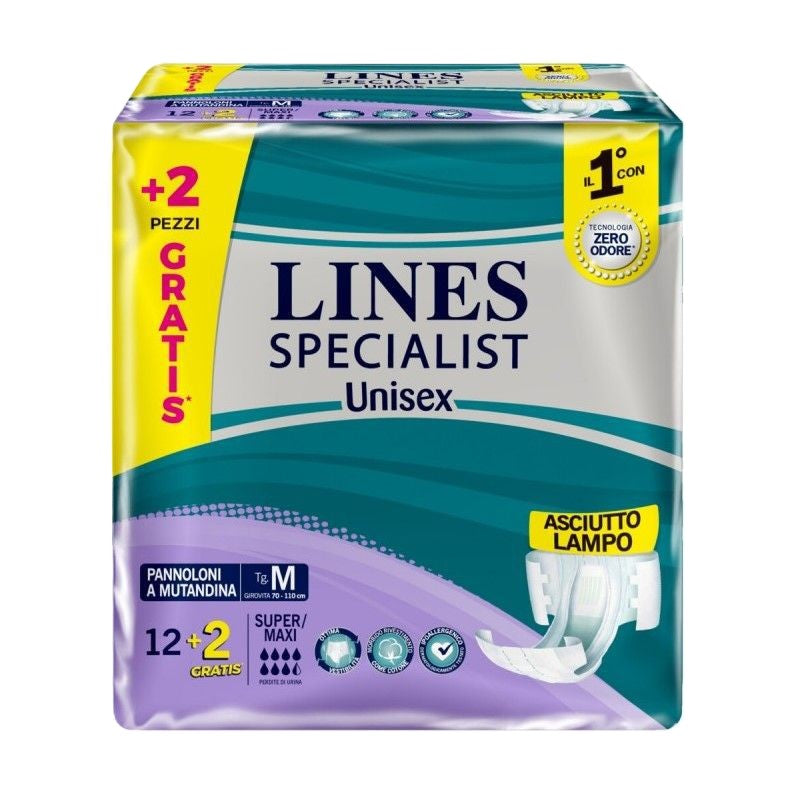 lines specialist pantaloni mutandina M