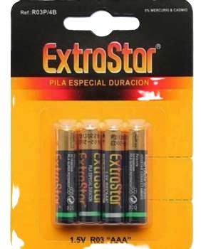 extrastar batteria AAA