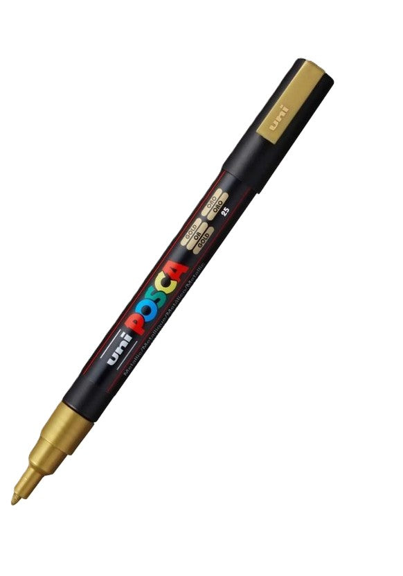 pennarello uniposca piccolo oro
