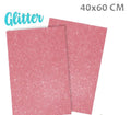 gomma eva glitter rosa 40x60