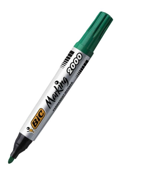 big marking permanente verde