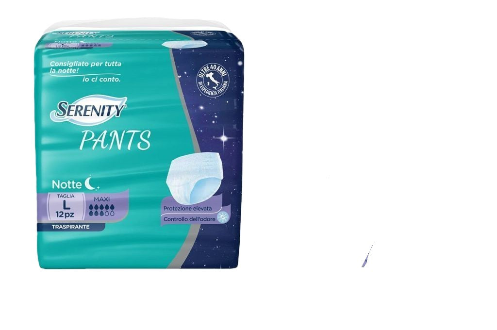 serenity pantaloni notte L