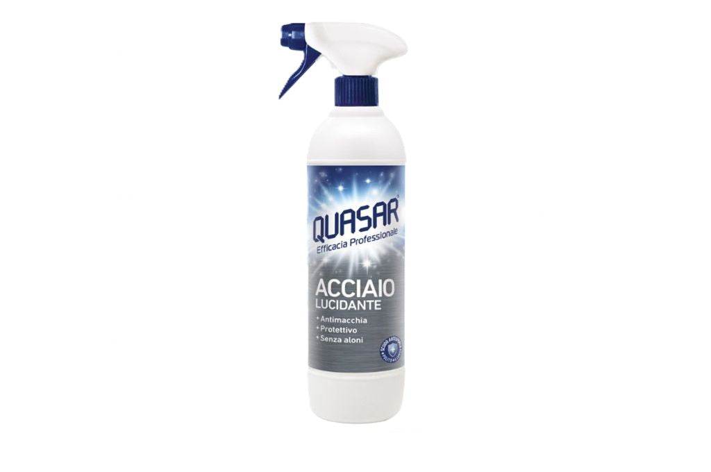 quasar spray acciaio 580ml