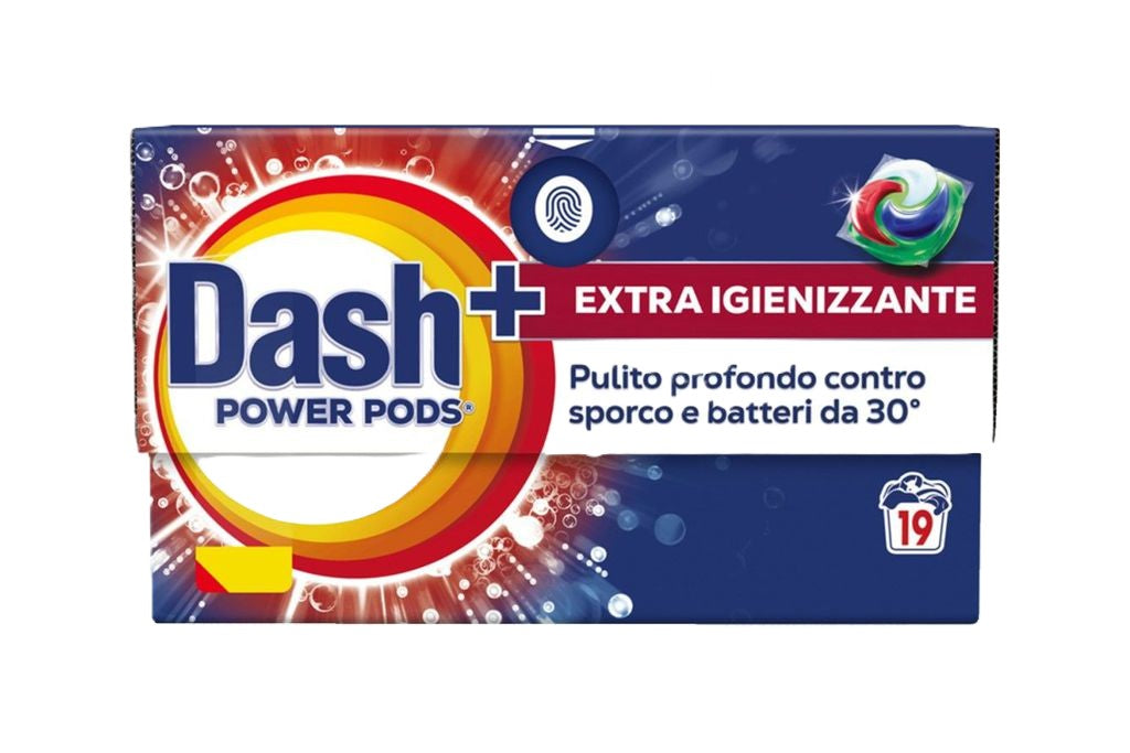 dash power extra igienizzante 19 lavaggi