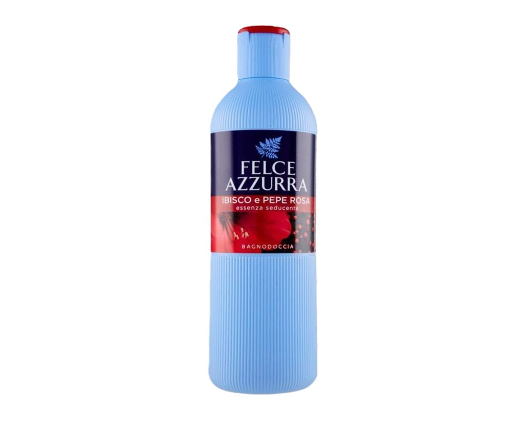 felce azzurra bagnodoccia ibisco e pepe rosa 650ml