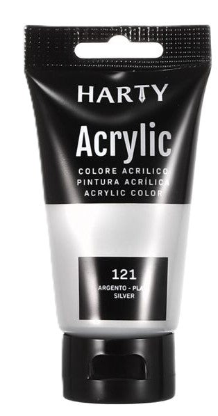acrilico argento 75ml