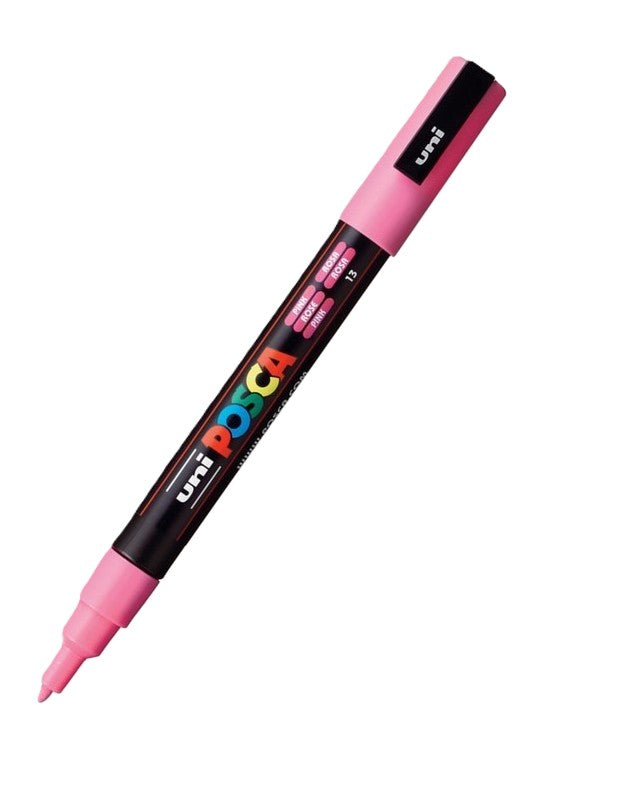 pennarello uniposca grande rosa
