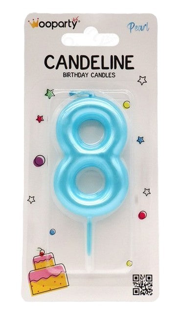 candeline blu 8