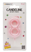 candeline rosa 8