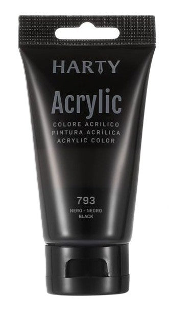 acrilico nero 75ml