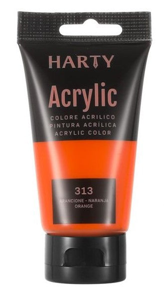 acrilico arancione 75ml