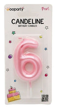candeline rosa 6