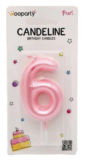 candeline rosa 6