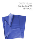 carta velina blu 10fogli 50,8x66cm