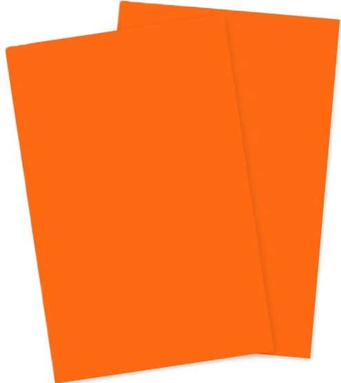 cartoncino arancione 50x70cm
