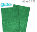 gomma eva glitter verde 40x60