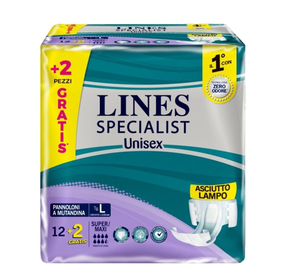lines specialist pantaloni mutandina L