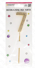 candeline oro con brillantine 7