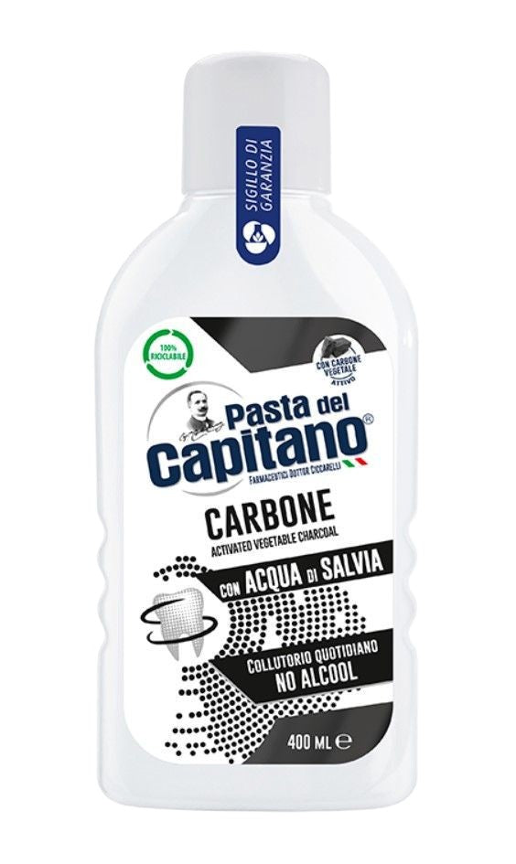 capitano collutorio carbone 400ml
