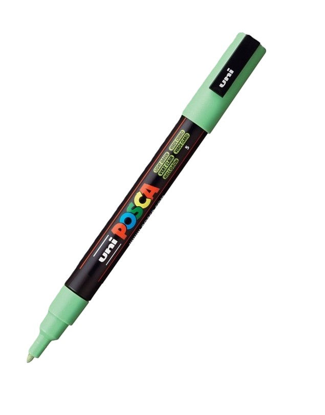 pennarello uniposca grande verde chiaro