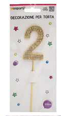 candeline oro con brillantine 2