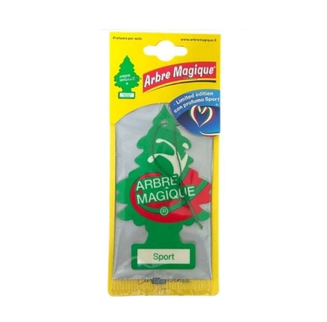 profumo per auto arbre magique sport