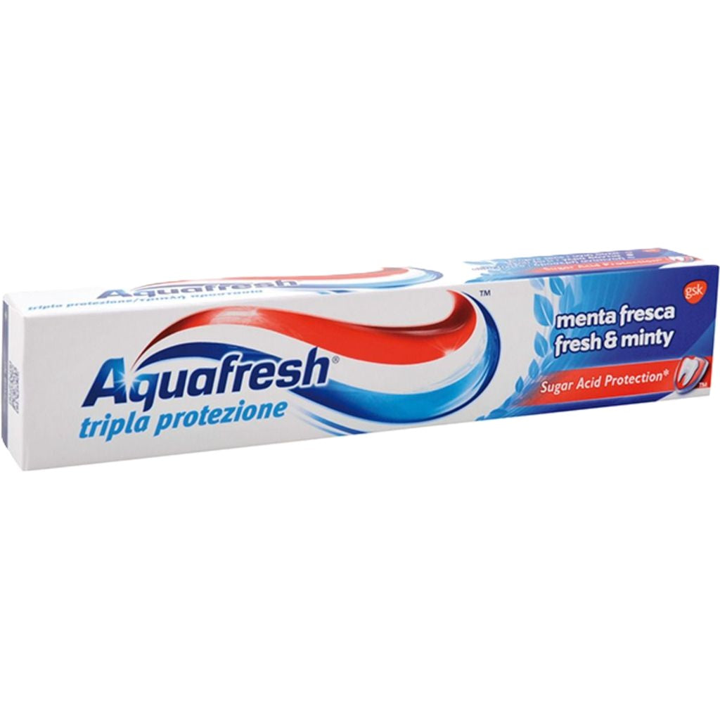 aquafresh dentifricio menta fresca 75ml