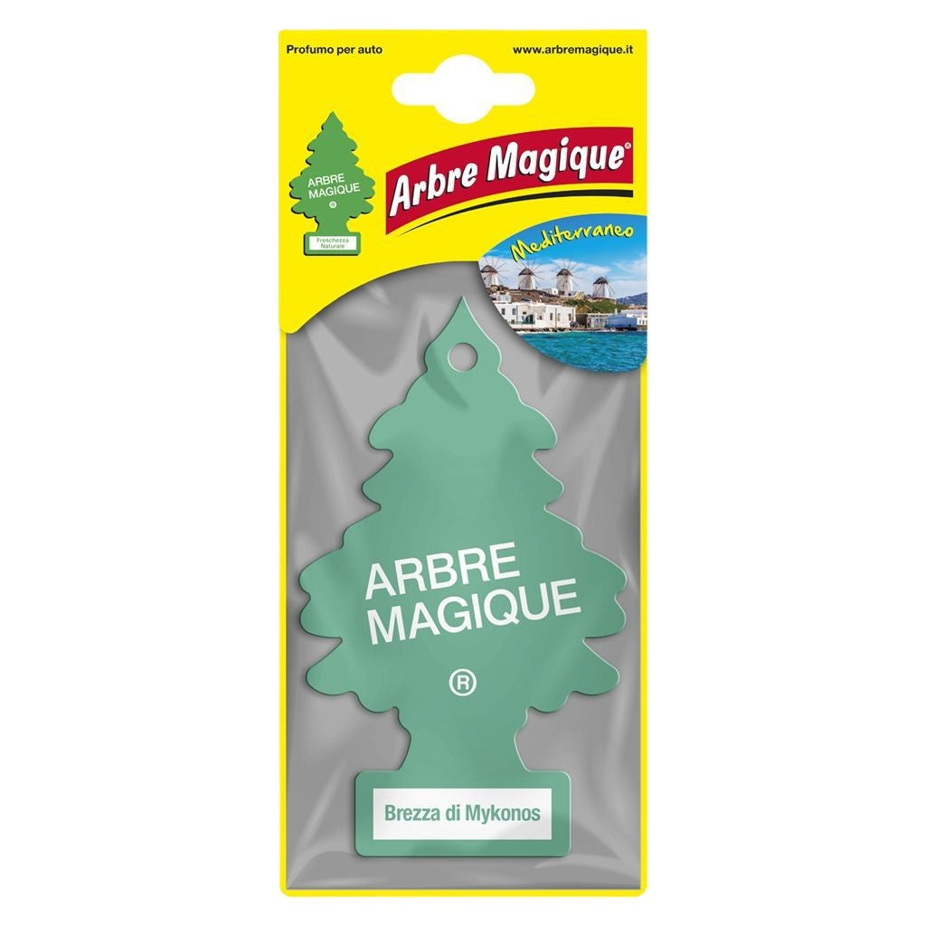 profumo per auto arbre magique brezza di mykonos