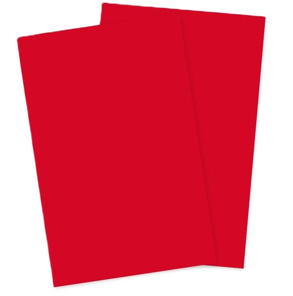 cartoncino rosso 70x100cm