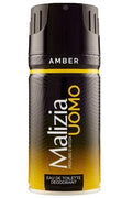 malizia uomo deodorante amber 150ml