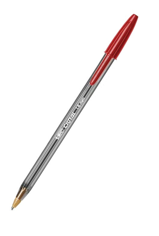 penna bic cristal rosso