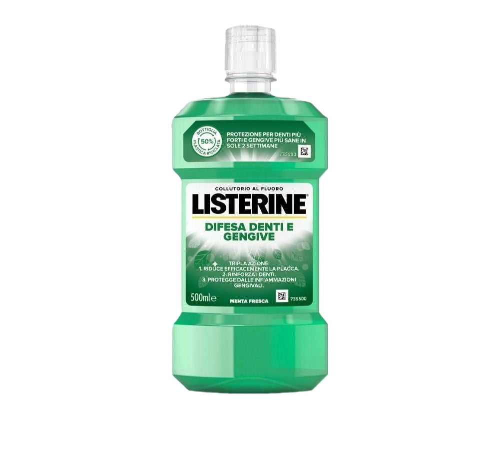 listerine collutorio gengive verde 500ml