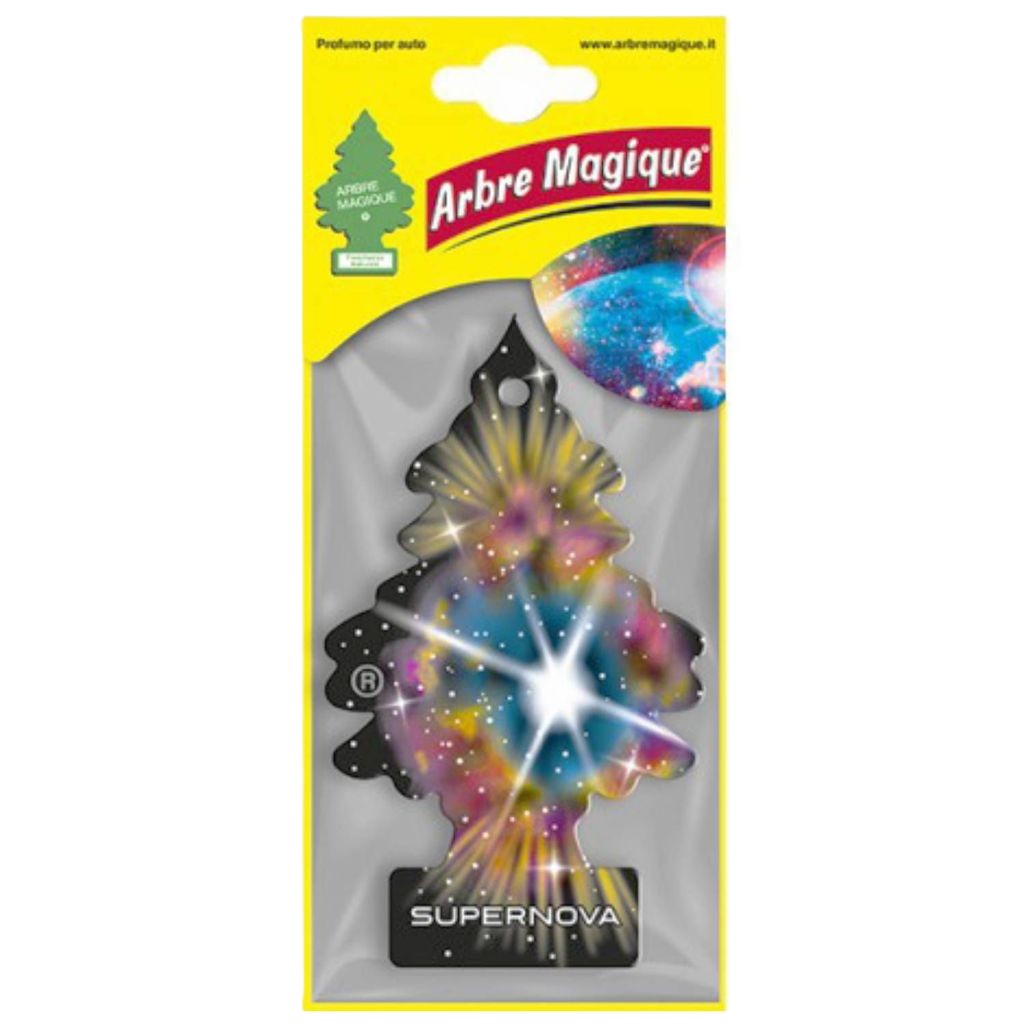 profumo per auto arbre magique supernova