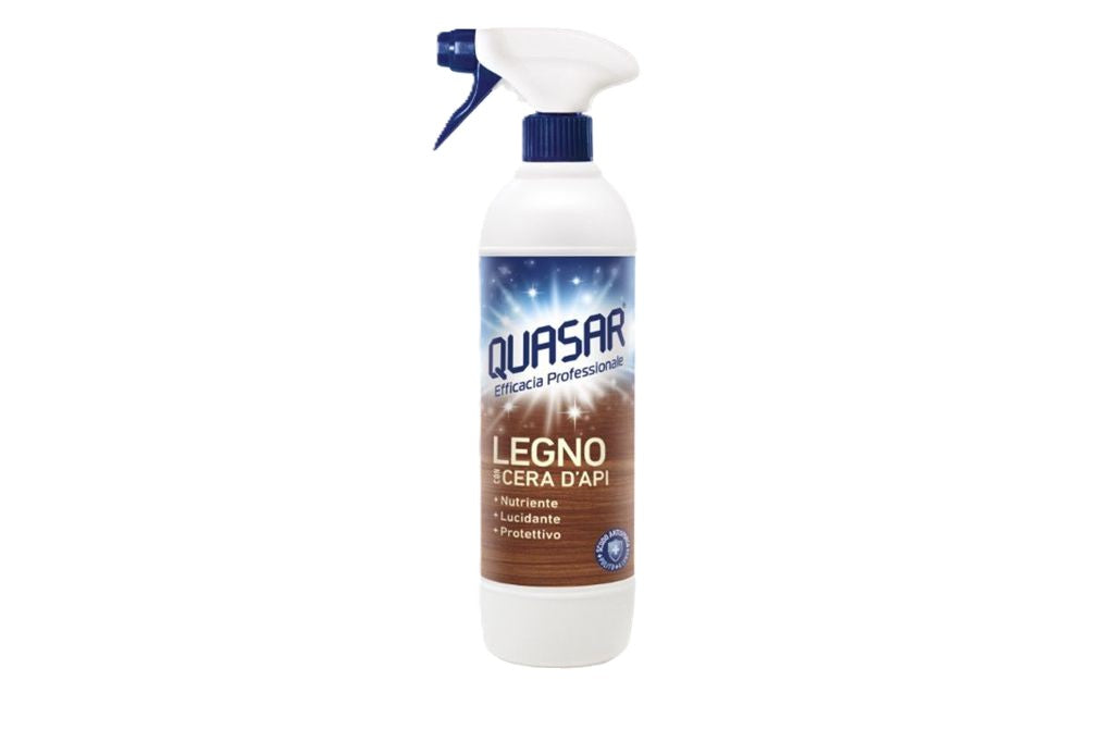 quasar spray legno e cera d'api 580ml