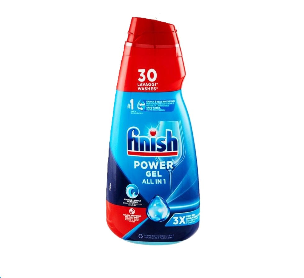 finish power gel brillante 600ml