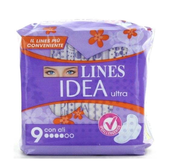 lines idea ultra ali giorno viola 9pz