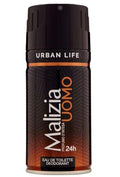 malizia uomo deodorante arban life 150ml
