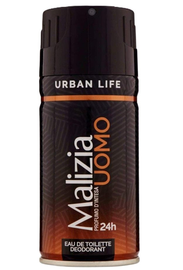 malizia uomo deodorante arban life 150ml