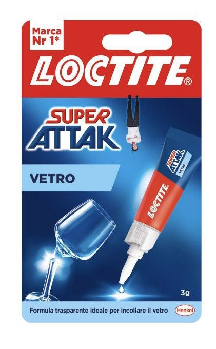 super attack loctite vetro 3g
