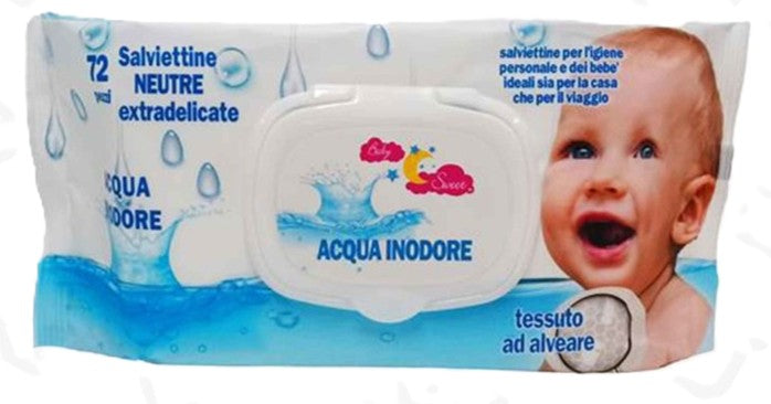 salviette neutre extradelicate acqua inodore