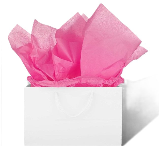 carta velina rosa 10fogli 50,8x66cm
