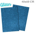 gomma eva glitter blu 40x60