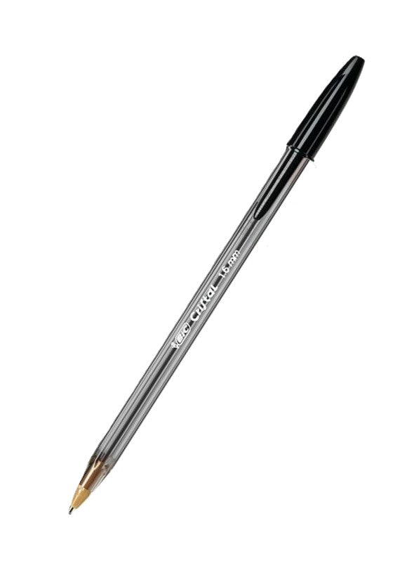 penna bic cristal nero